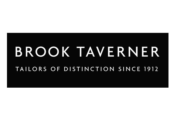 Where are brook taverner clothes made ?